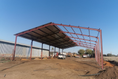Steelworks steel construktion in progress 2